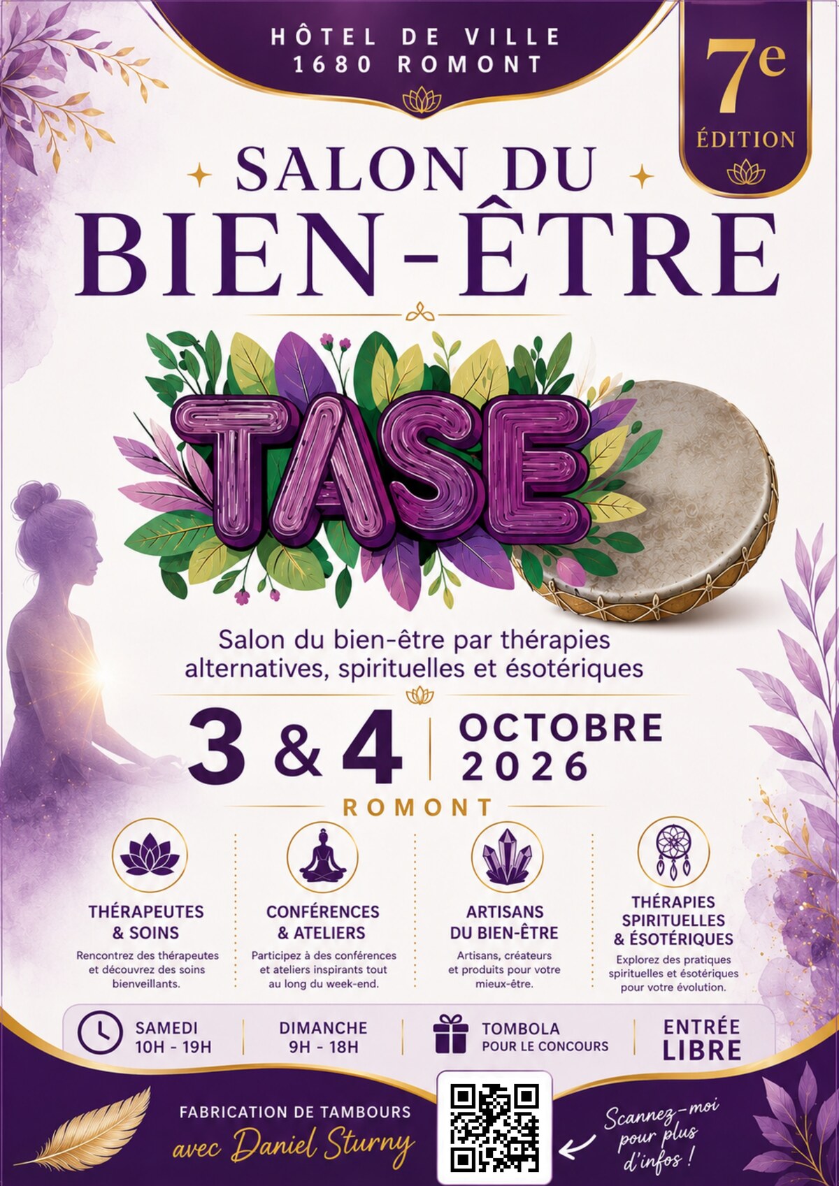 Affiche de la 7e édition du Salon TASE
