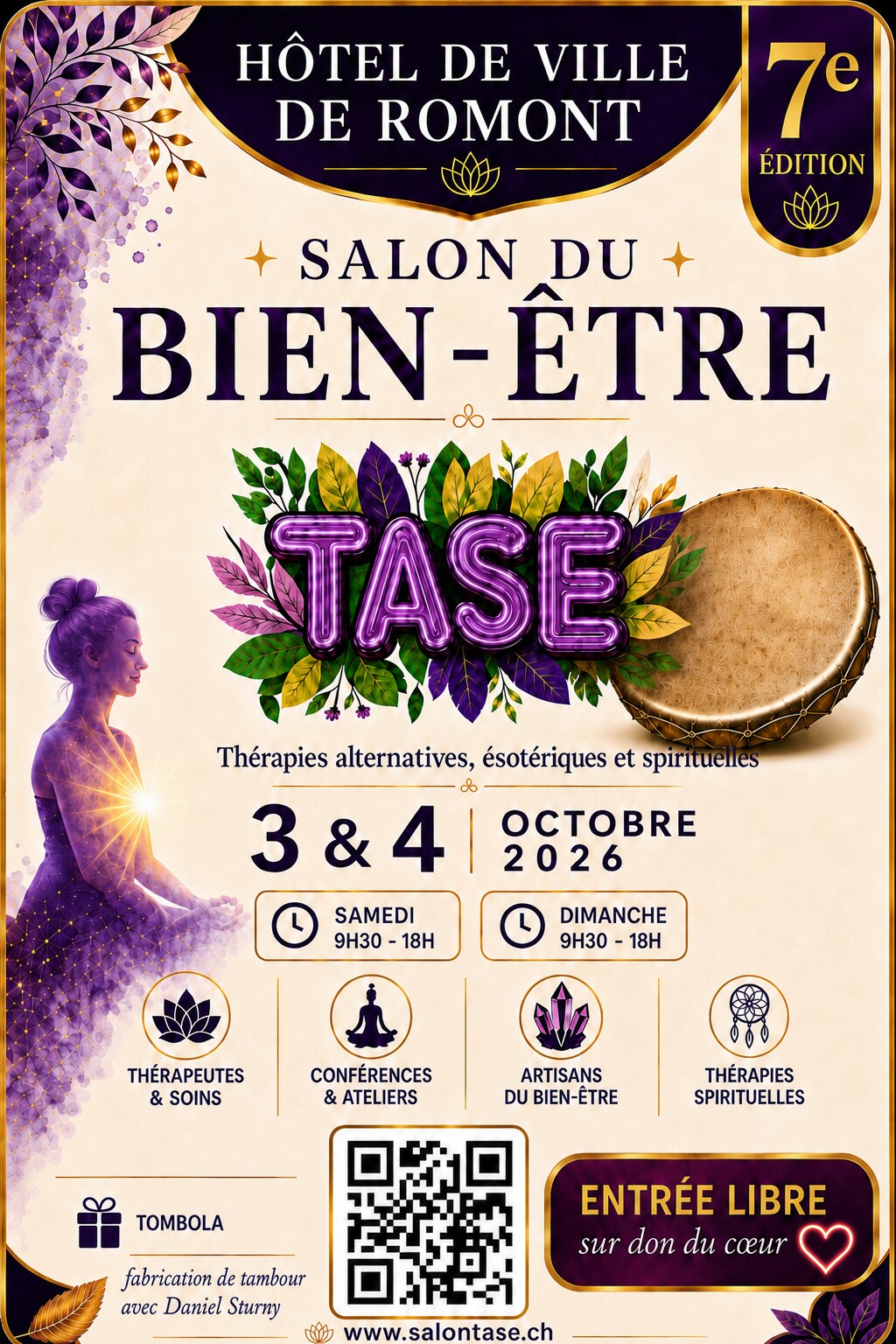 Affiche de la 7e édition du Salon TASE
